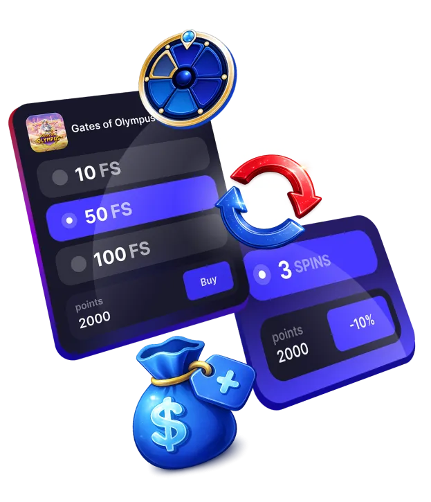 free spin block of icons